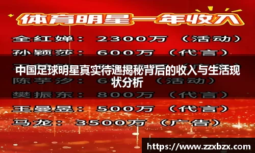 中国足球明星真实待遇揭秘背后的收入与生活现状分析